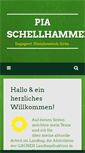 Mobile Screenshot of pia-schellhammer.de